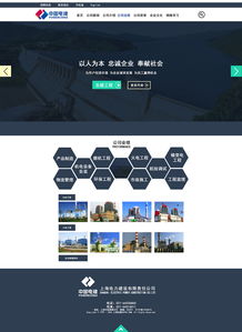 上海电力建设有限责任公司企业网站改版