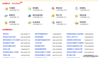 【图】- 资阳在线电子黄页(永不丢失的电子名片) - 资阳雁江网站建设 - 百姓网